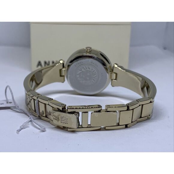 Anne Klein AK/3374 Women's Gold Metal Analog Dial Quartz Wrist Watch WAT171 - Picture 10 of 12